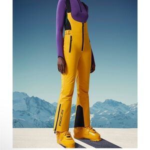 Moncler Women's Yellow Ski Pants